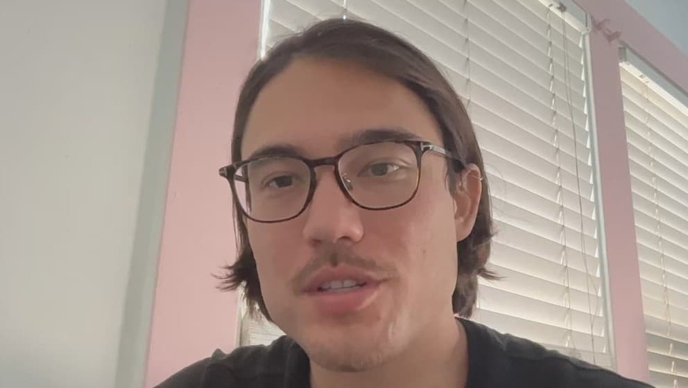 Jacob S. recording a video review