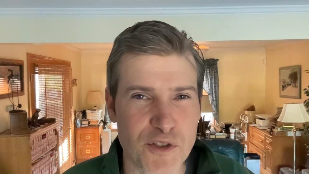 Tony B. recording a video review
